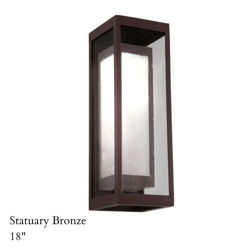 Double Box Outdoor Sconce