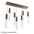 Picture of Linear Pendant Chandelier | Axis | 7 pc
