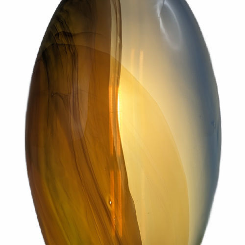 Tidewater Blown Glass Pendant Light by Suzanne Guttman