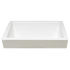 Hand Crafted Sink | 16" Rectangle Half-Exposed Drop-In Ceramic Sink