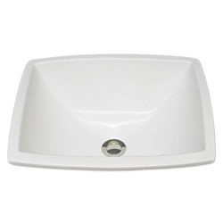 Hand Crafted Sink | 18" Rectangle Undermount Ceramic Sink