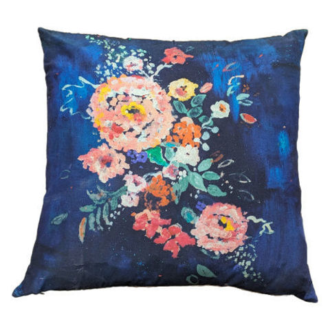 Kathe Fraga Decorative Pillow - Midnight Garden