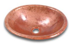 Copper Vessel Sink With Tortoise Design